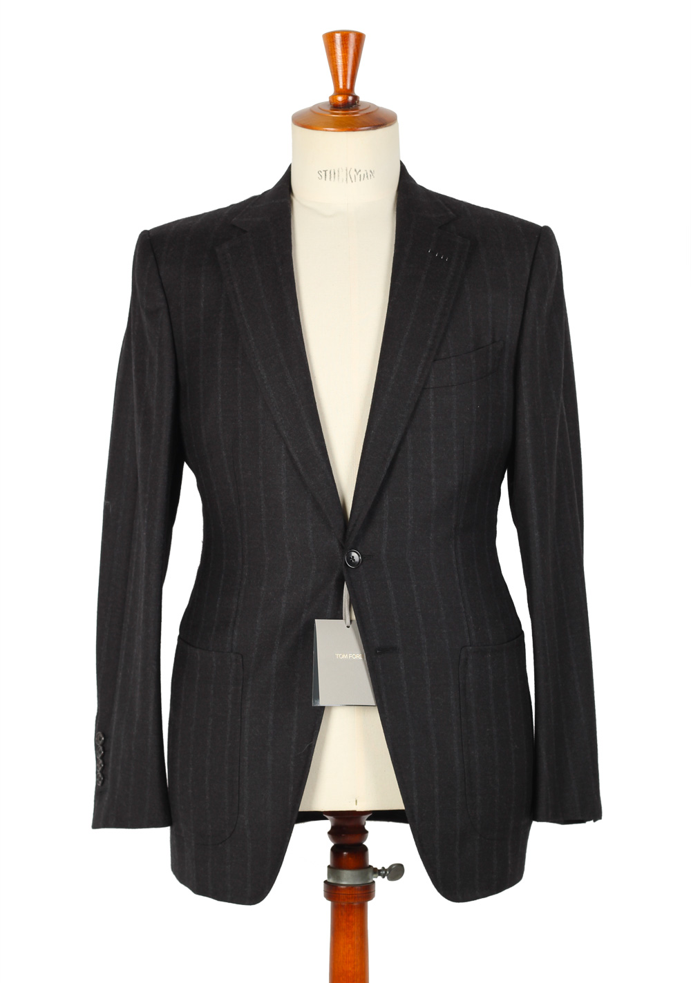 TOM FORD Sport Coat Size 48 / 38R U.S. Wool Silk | Costume Limité