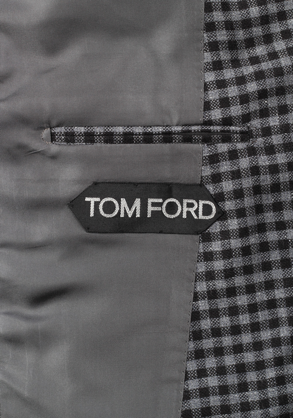 TOM FORD O’Connor Gray Sport Coat Size 50 / 40R U.S. Silk Wool Linen Fit Y | Costume Limité