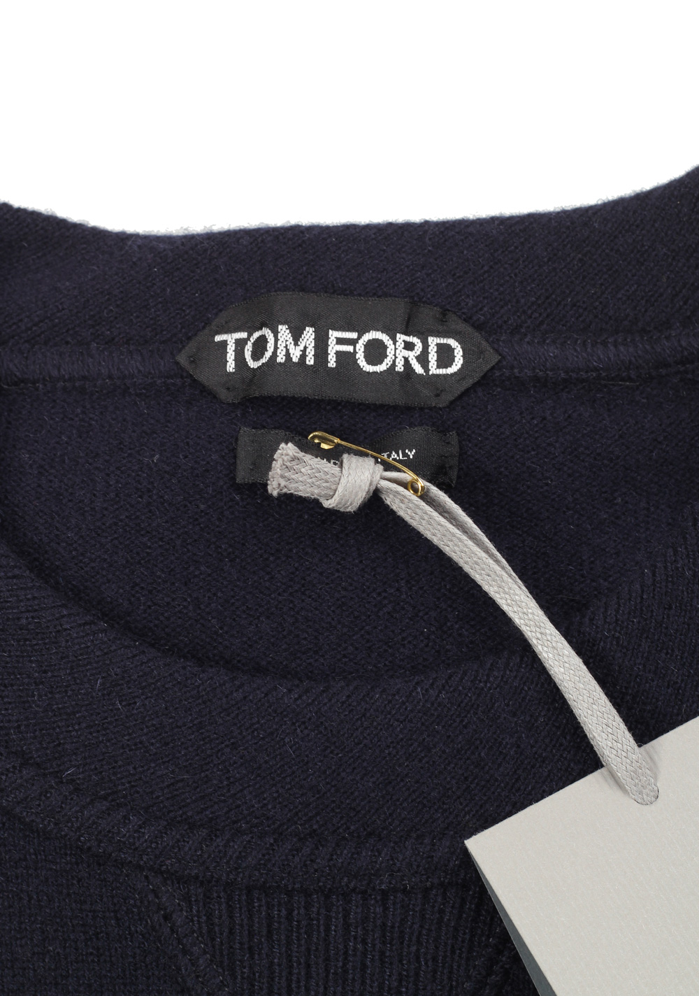TOM FORD Cashmere Crew Neck Sweater Size 48 / 38R U.S. | Costume Limité