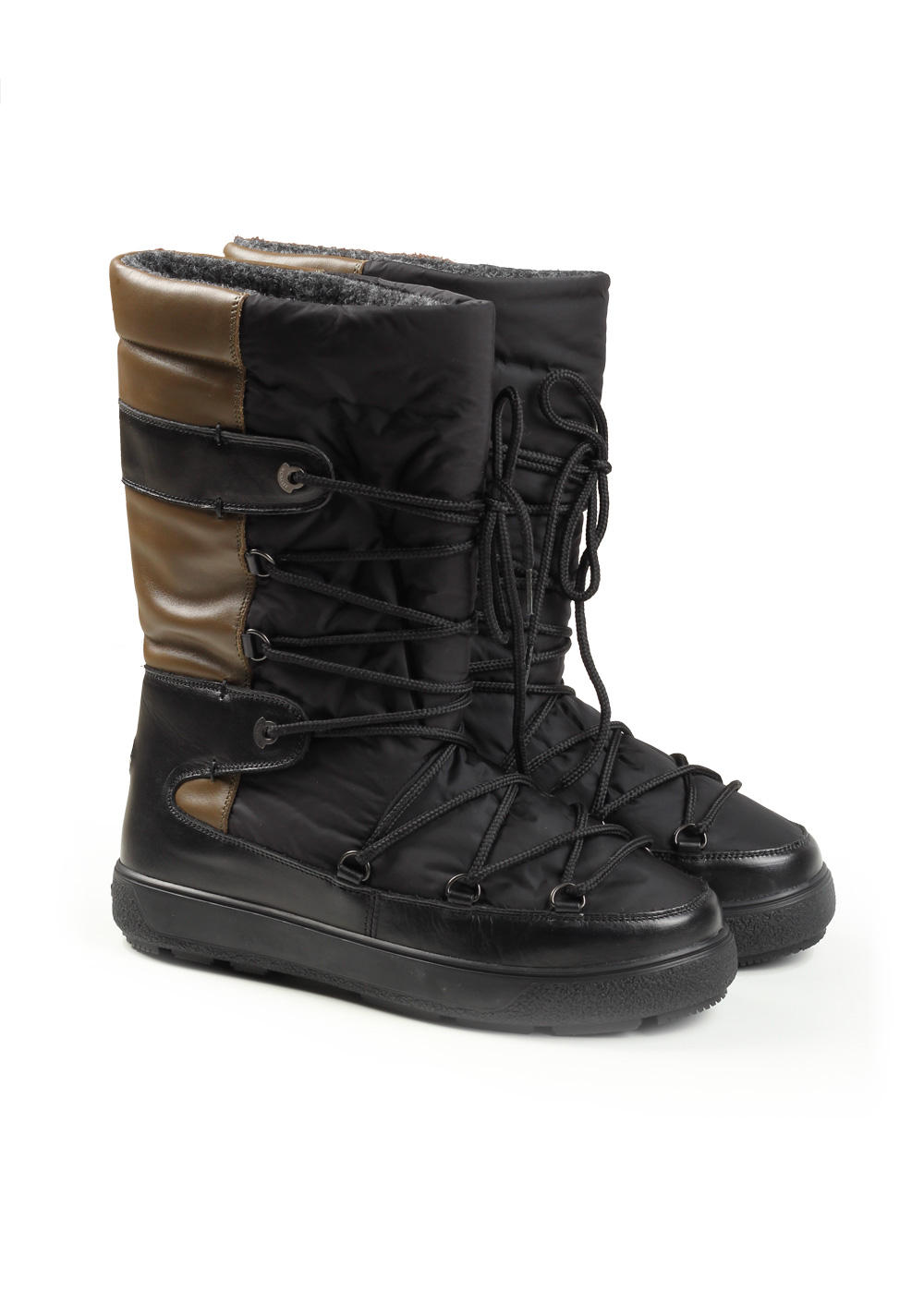 Moncler Lace Up Moon Boots Size 41 Eur / 11 U.S. / 8 U.K. | Costume Limité