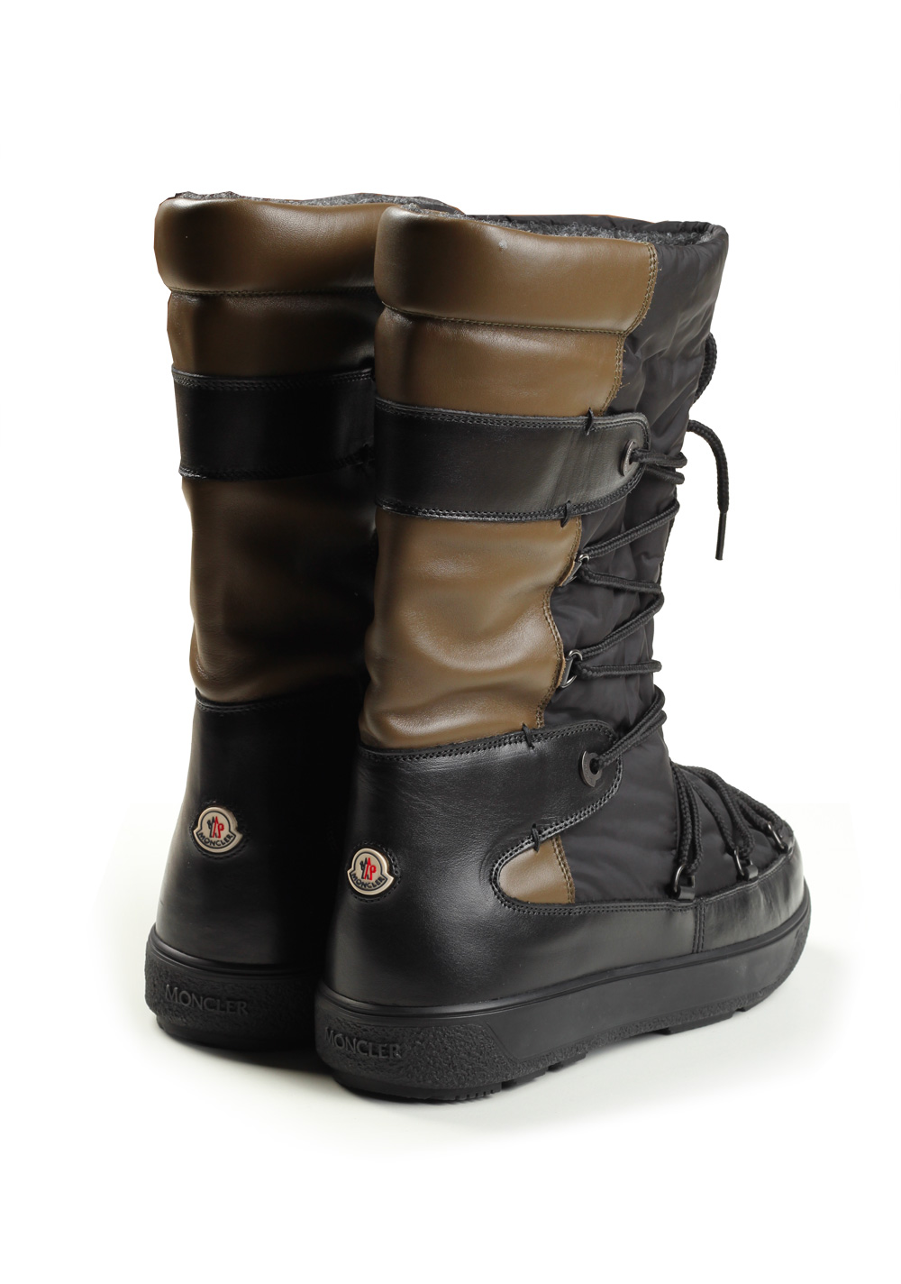 Moncler Lace Up Moon Boots Size 41 Eur / 11 U.S. / 8 U.K. | Costume Limité