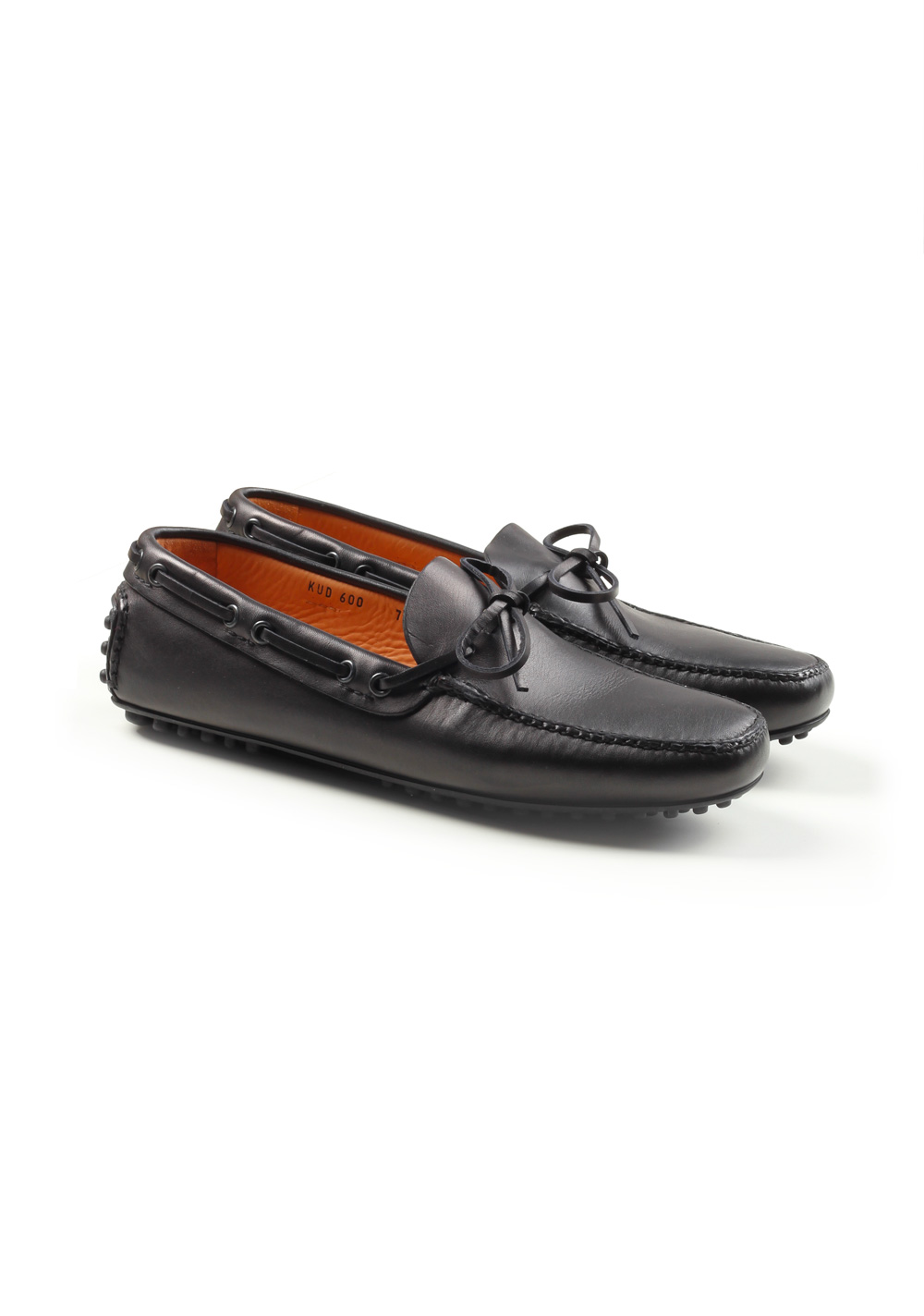The Original Car Shoe By Prada Size 6.5 Uk / 7.5 U.S. / 40.5 Eur Black Leather | Costume Limité