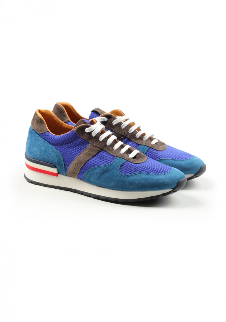 Moncler Suede Sneakers Shoes Size 39 Eur / 6 U.S. / 5 U.K. - thumbnail | Costume Limité