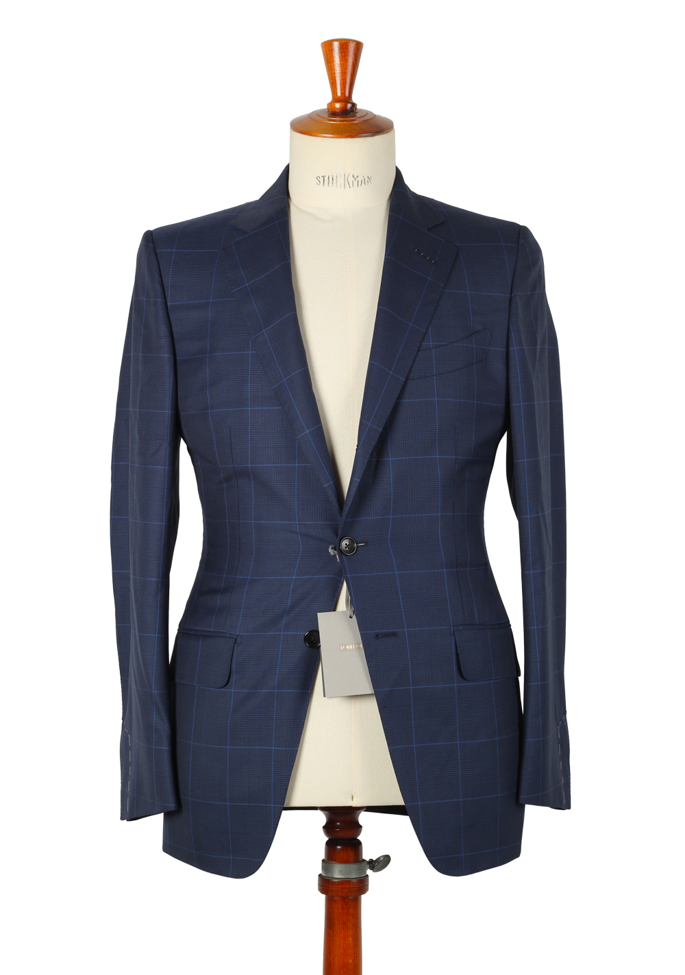 TOM FORD Suit Size 46 / 36R U.S. Wool Fit Y