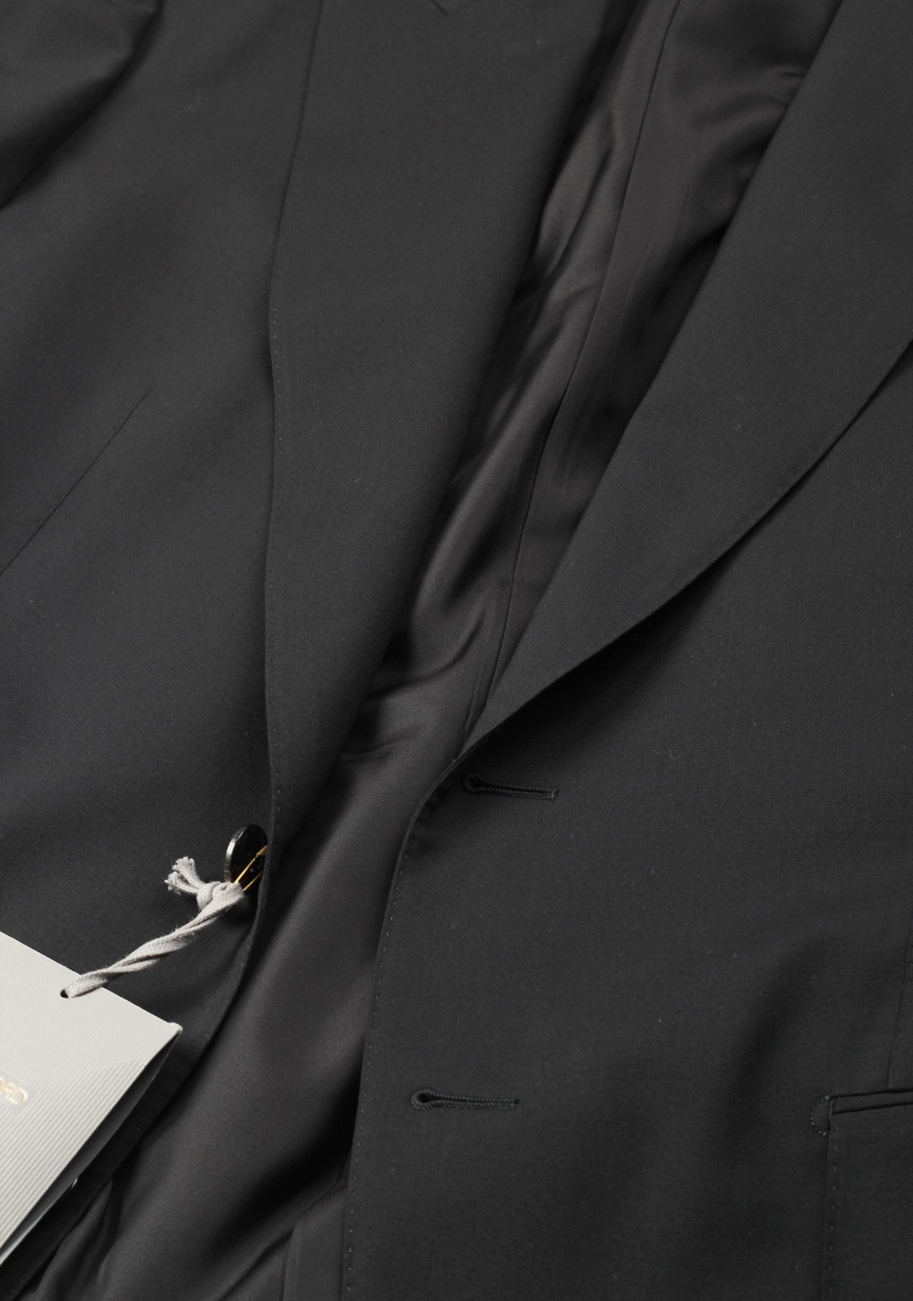 TOM FORD Black Suit Size 48C / 38S U.S. Wool Fit A – image 2