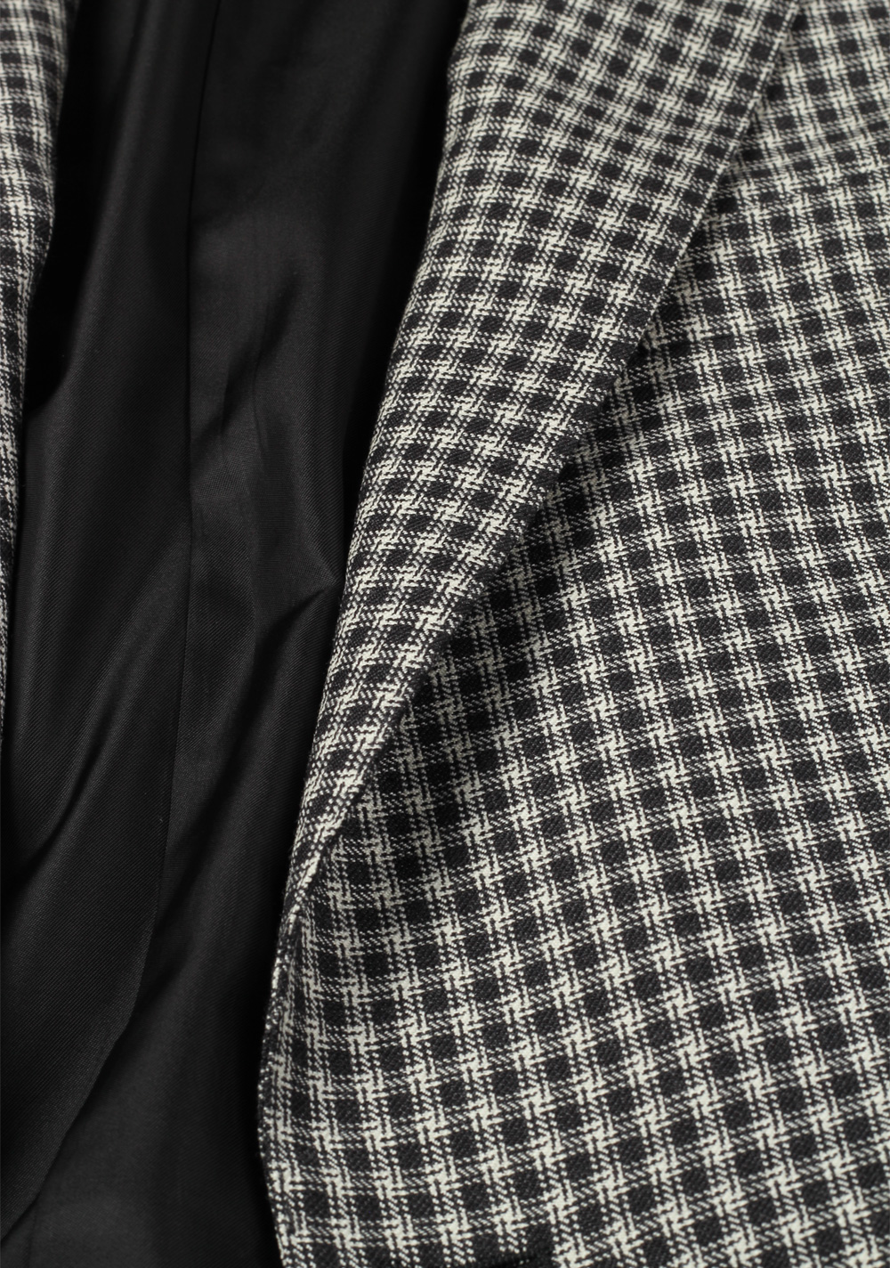 TOM FORD Black White Suit Size 48 / 38R U.S. Wool Fit Y – image 3