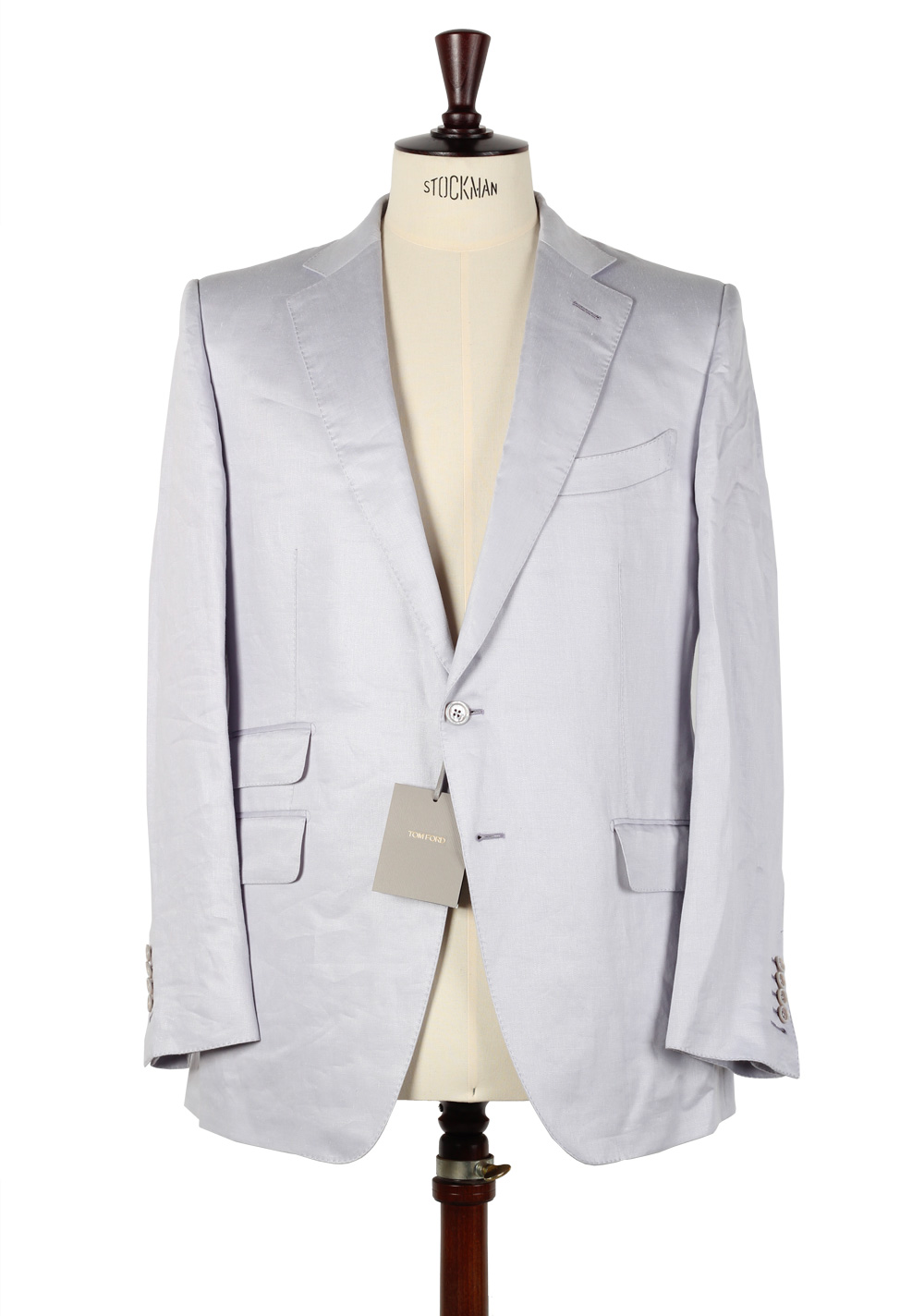 TOM FORD Suit Size 56 / 46R U.S. Linen Fit Y