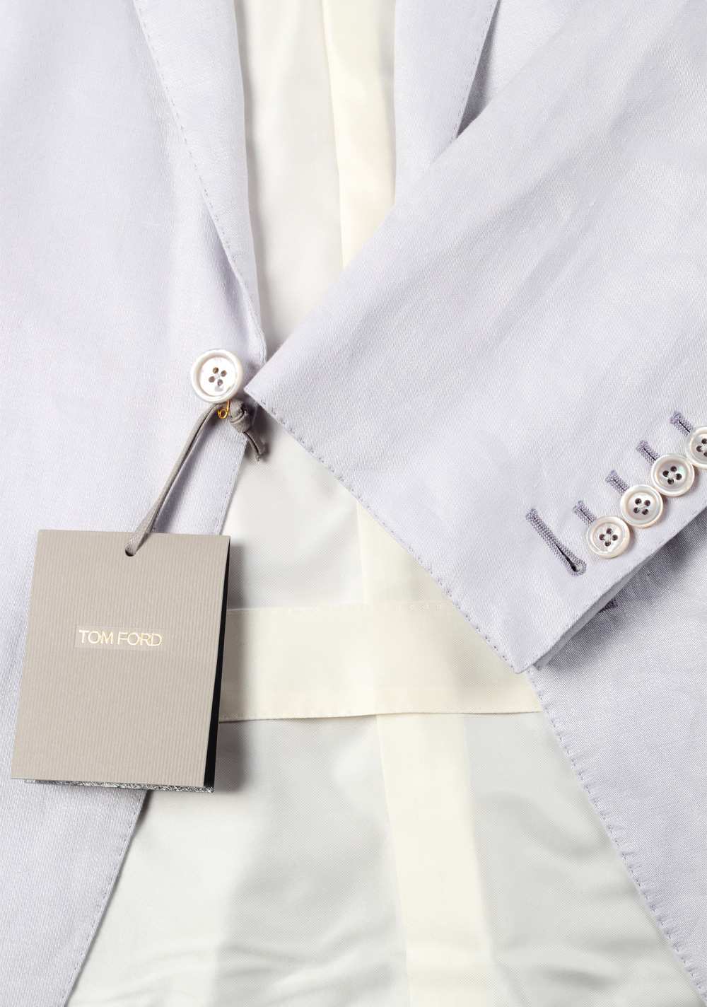 TOM FORD Suit Size 56 / 46R U.S. Linen Fit Y – image 4