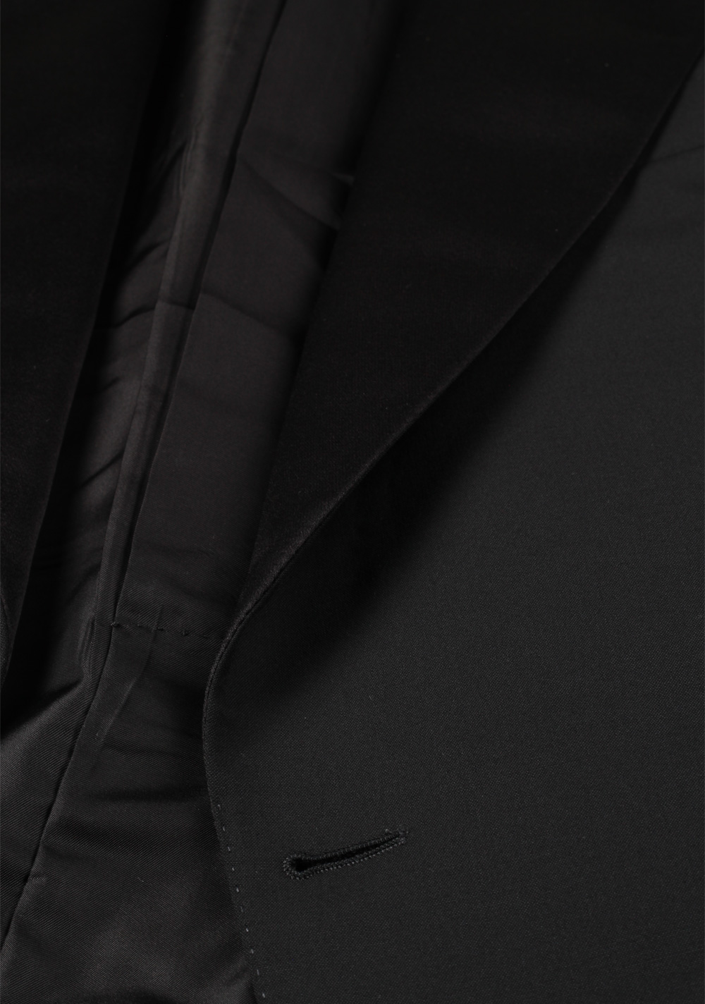TOM FORD Black Tuxedo Smoking Suit Size 58 / 48R U.S. Black Fit Y – image 3