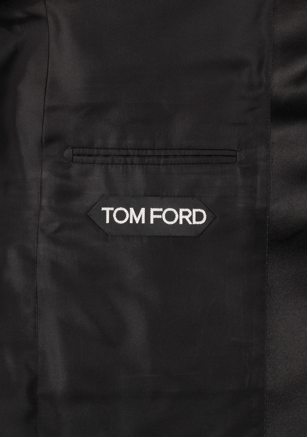 TOM FORD Black Tuxedo Smoking Suit Size 58 / 48R U.S. Black Fit Y – image 6