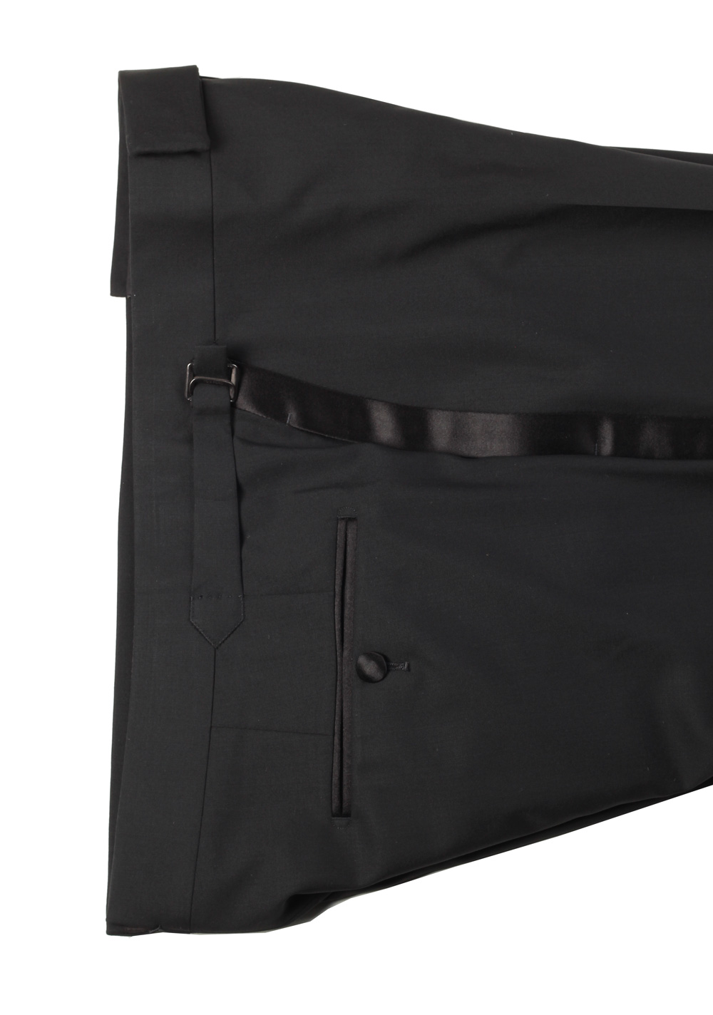 TOM FORD Black Tuxedo Smoking Suit Size 58 / 48R U.S. Black Fit Y – image 7