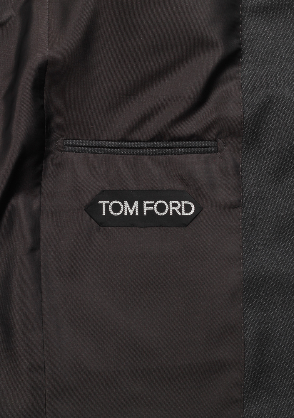 TOM FORD Gray Suit Size 48 / 38R U.S. Wool Fit A – image 6