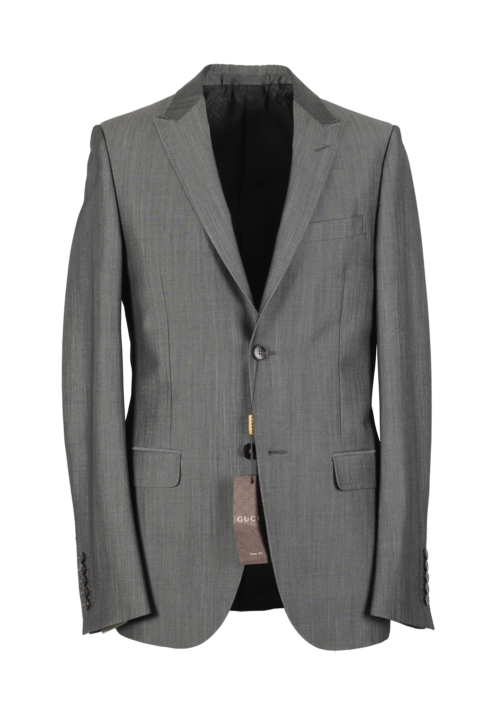 Gucci Gray Suit Size 44 / 34R U.S. Wool Mohair | Costume Limité