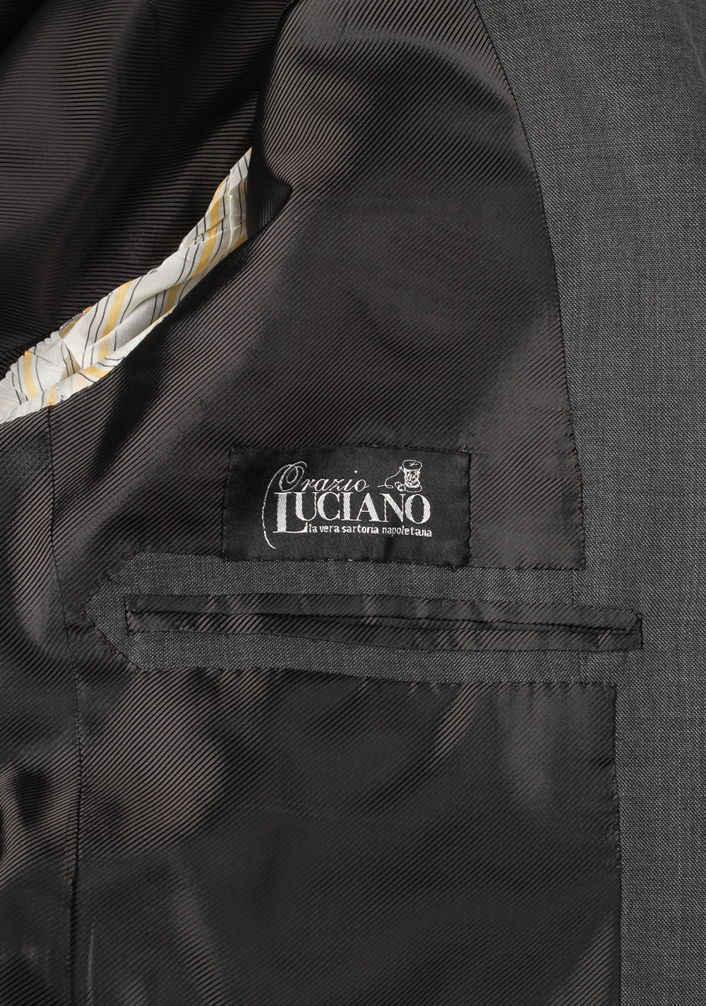 Orazio Luciano La Vera Sartoria Napoletana Suit Size 48L / 38L U.S. | Costume Limité