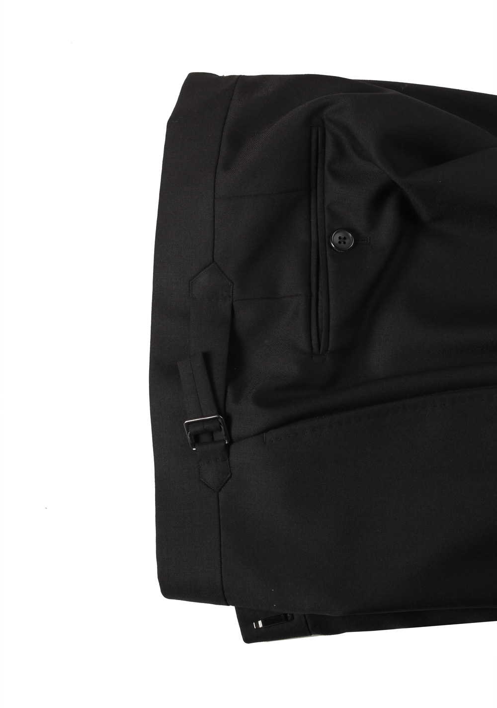 TOM FORD Black Suit Size 50C / 40S U.S. Wool Base S | Costume Limité