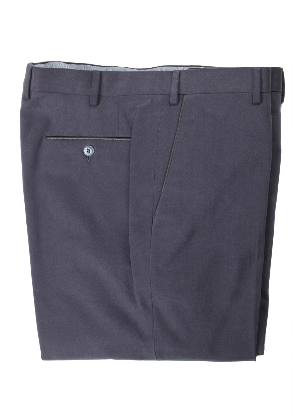 Brioni Blue Tigullio Trousers Size 52 / 36 U.S. | Costume Limité