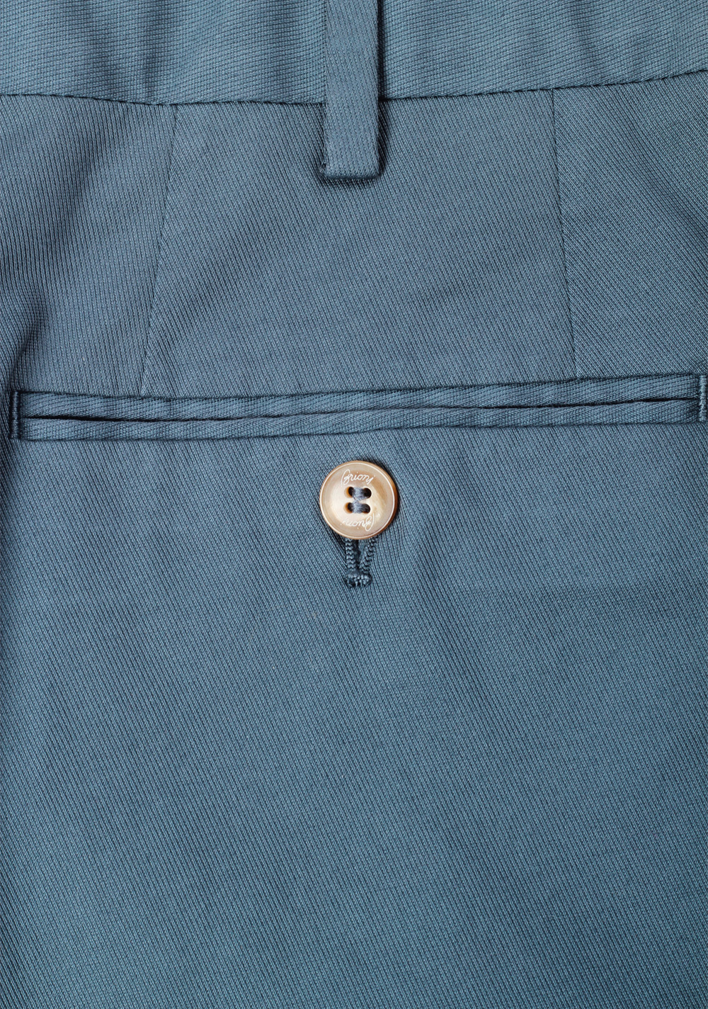 Brioni Blue Tigullio Trousers Size 54 / 38 U.S. | Costume Limité