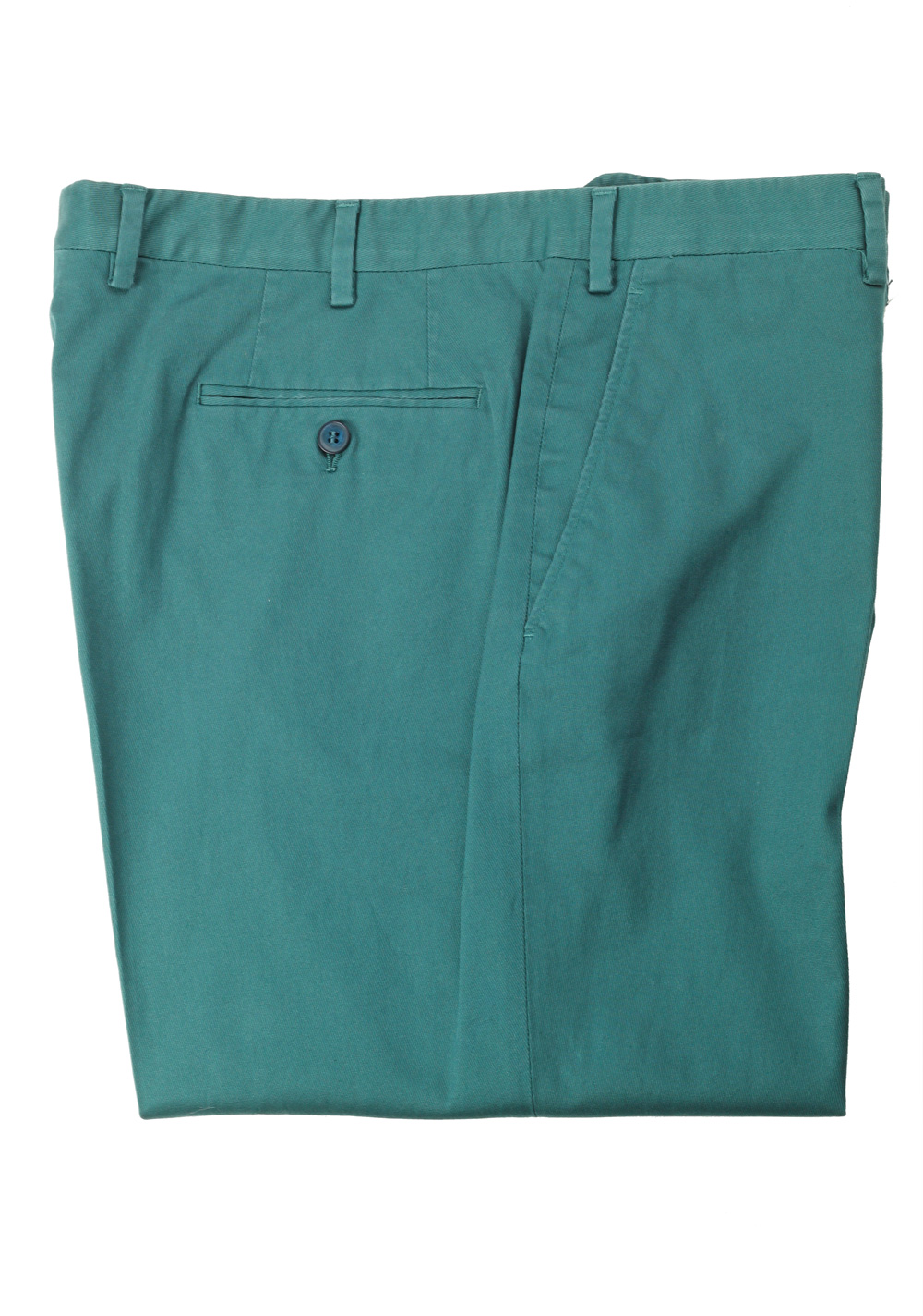 Brioni Green Tigullio Trousers Size 54 / 38 U.S. | Costume Limité