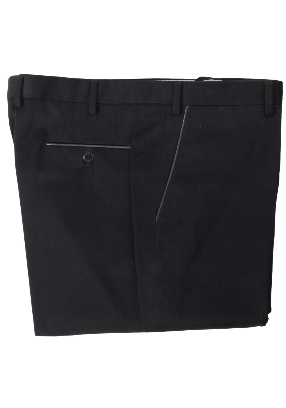 Brioni Black Tigullio Trousers Size 58 / 42 U.S. | Costume Limité