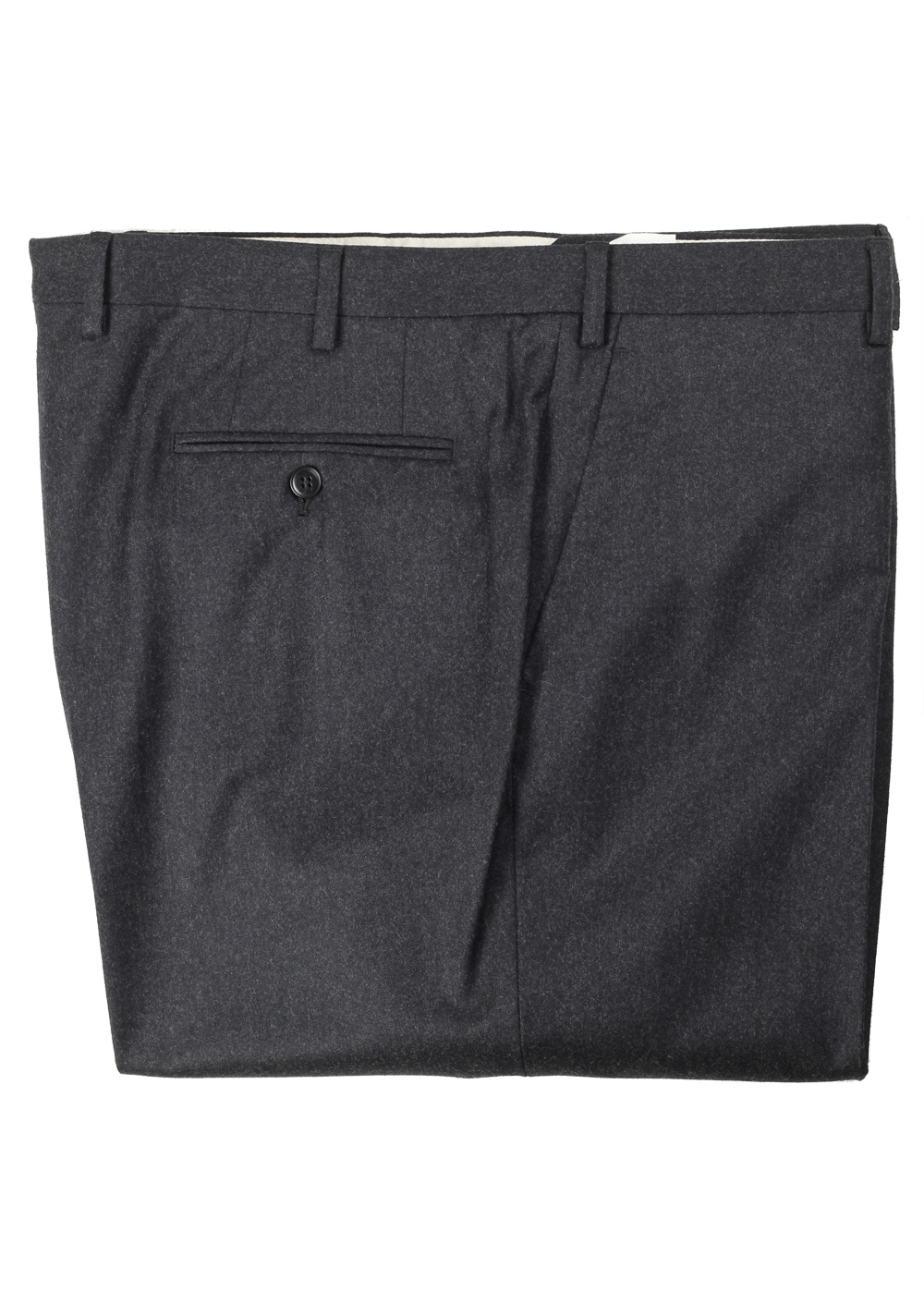 Brioni Charcoal Tigullio Trousers Size 58 / 42 U.S. | Costume Limité
