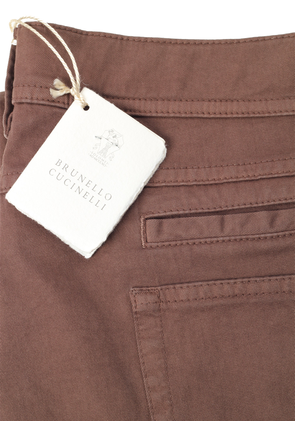 Brunello Cucinelli Brown Trousers Size 54 / 38 U.S. | Costume Limité