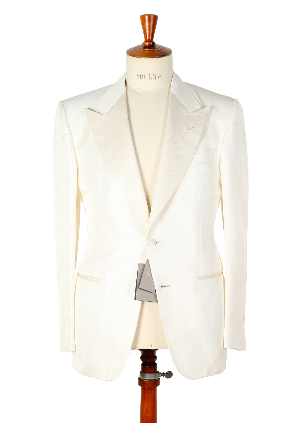 FORD Off White James Bond Spectre Sport Coat Tuxedo Dinner Jacket Size 48 / 38R U.S.