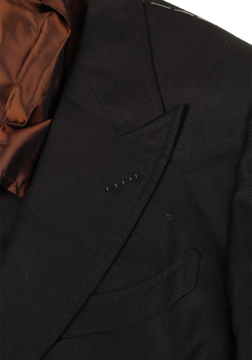 TOM FORD Spencer Black Sport Coat Size 56 / 46R U.S. Linen Base D | Costume Limité