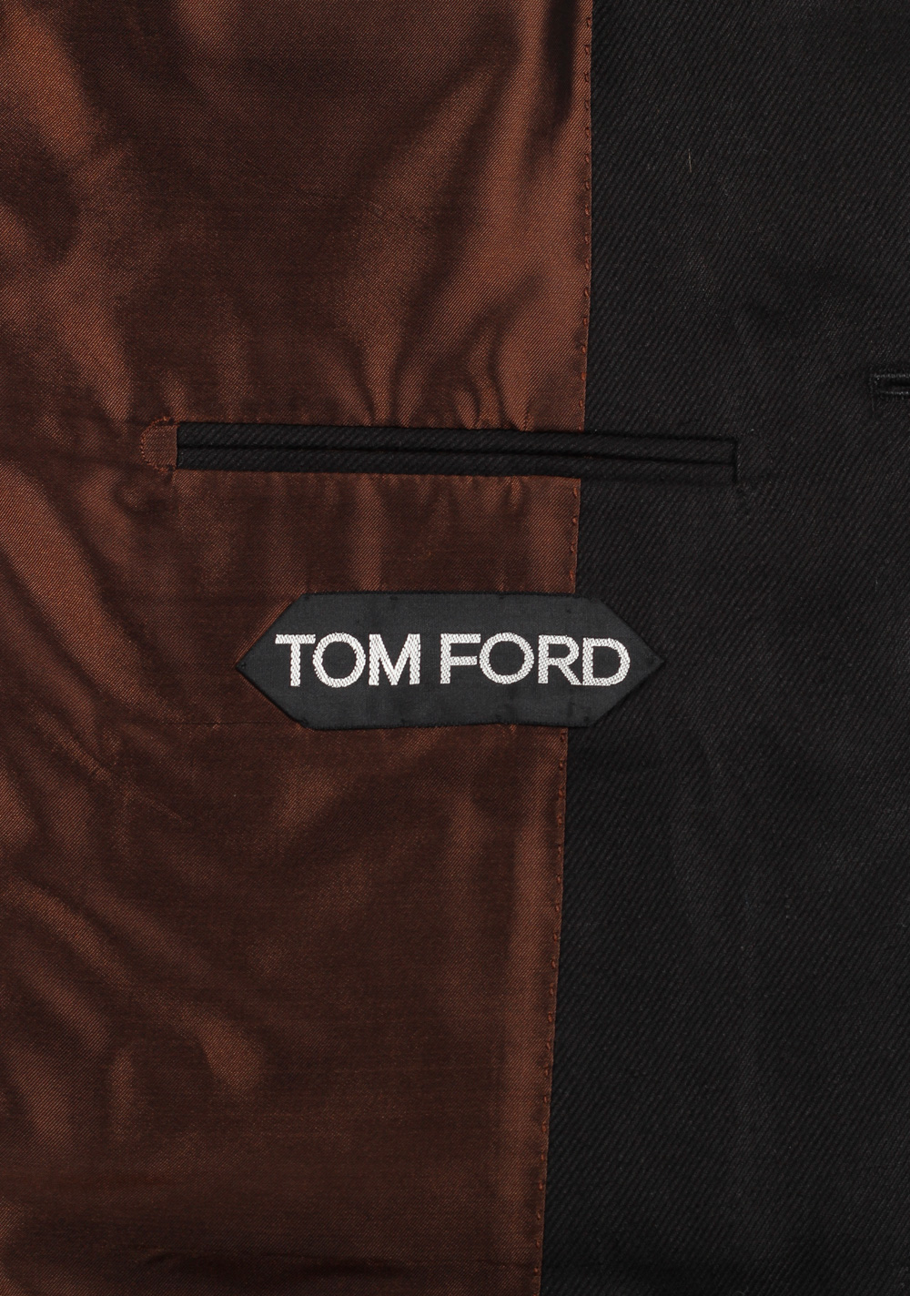 TOM FORD Spencer Black Sport Coat Size 56 / 46R U.S. Linen Base D | Costume Limité