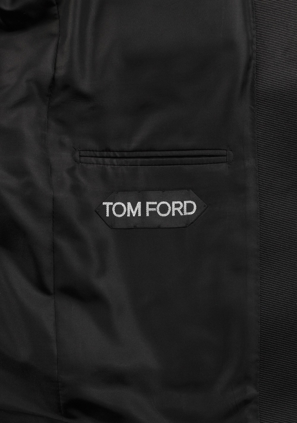 TOM FORD Windsor Black Tuxedo Suit Smoking Size 56L / 46L U.S. Base A | Costume Limité