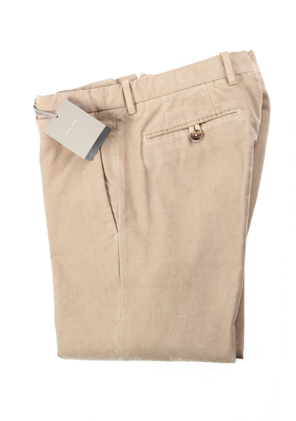 TOM FORD Beige Trousers Size 48 / 32 U.S. | Costume Limité