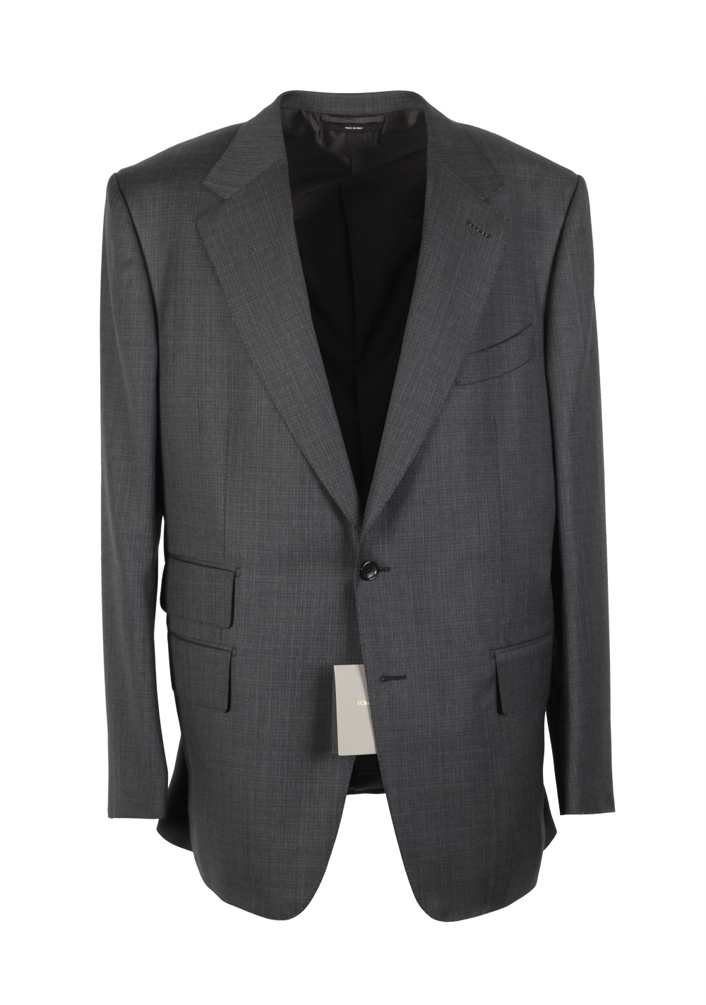 TOM FORD Windsor Gray Suit Size 56 / 46R U.S. Wool Fit A | Costume Limité