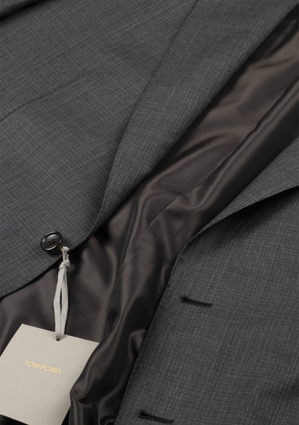 TOM FORD Windsor Gray Suit Size 56 / 46R U.S. Wool Fit A – image 2
