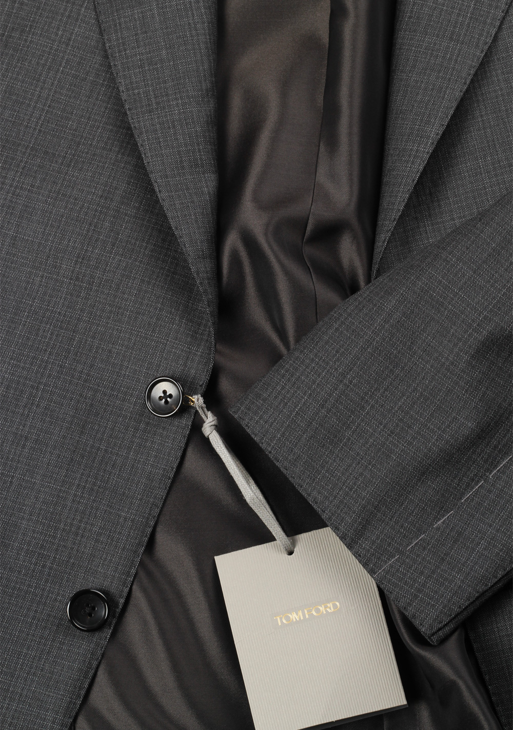 TOM FORD Windsor Gray Suit Size 56 / 46R U.S. Wool Fit A – image 4
