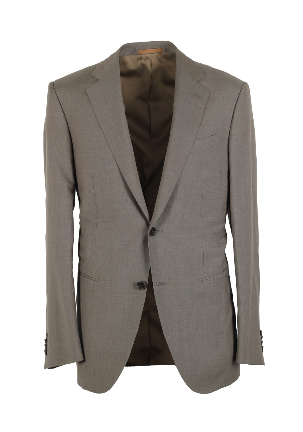 Caruso Sport Coat Size 46 / 36R U.S. Wool Linen Silk | Costume Limité