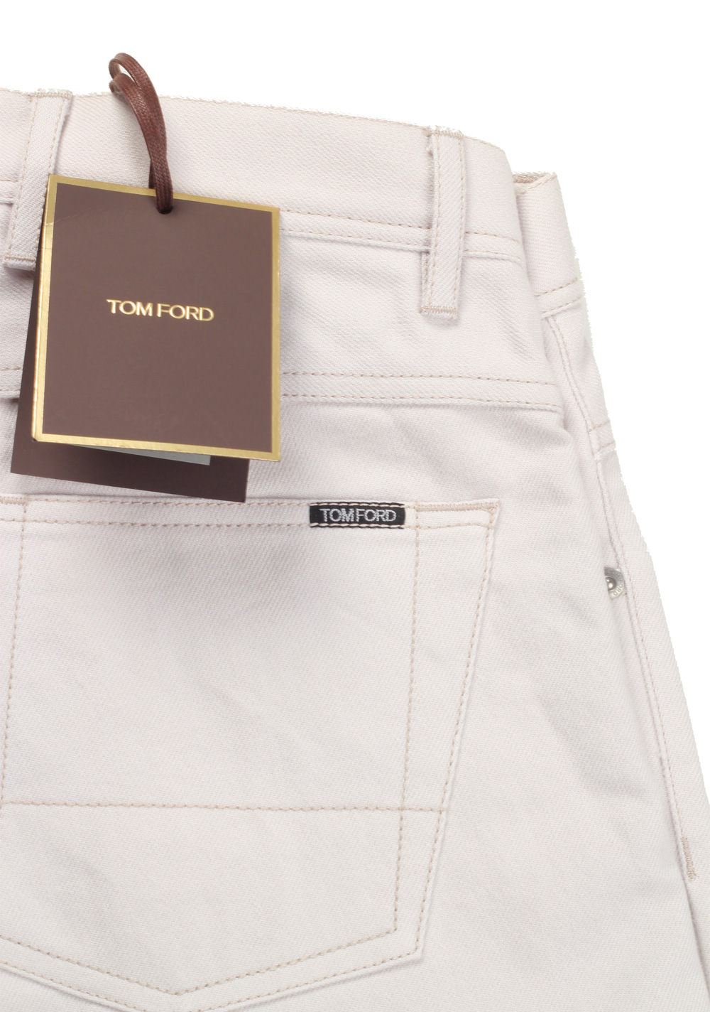 TOM FORD Light Gray Jeans TFD003 Size 46 / 30 U.S. | Costume Limité