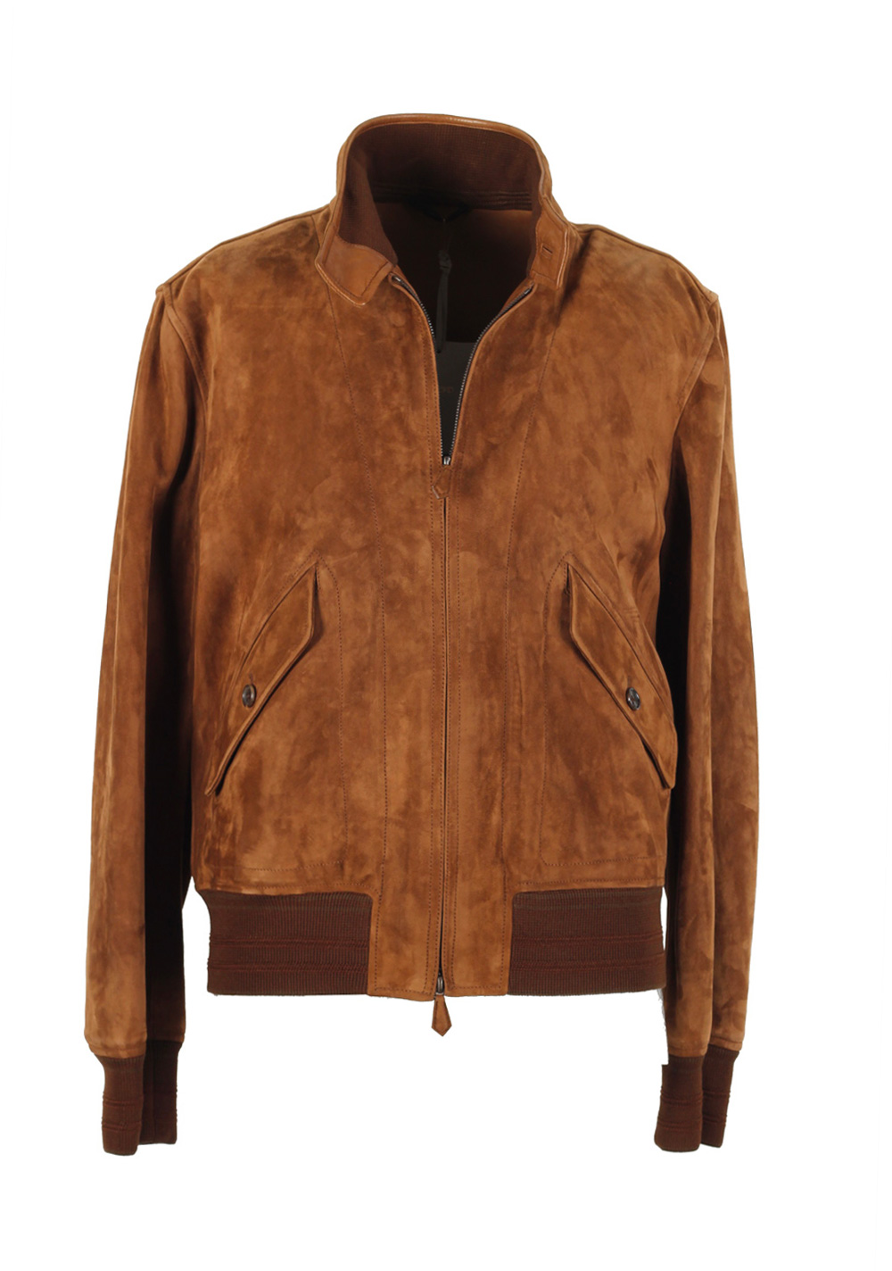 TOM FORD Leather Lambskin Suede Jacket Coat Size 50 / 40R U.S. Outerwear | Costume Limité
