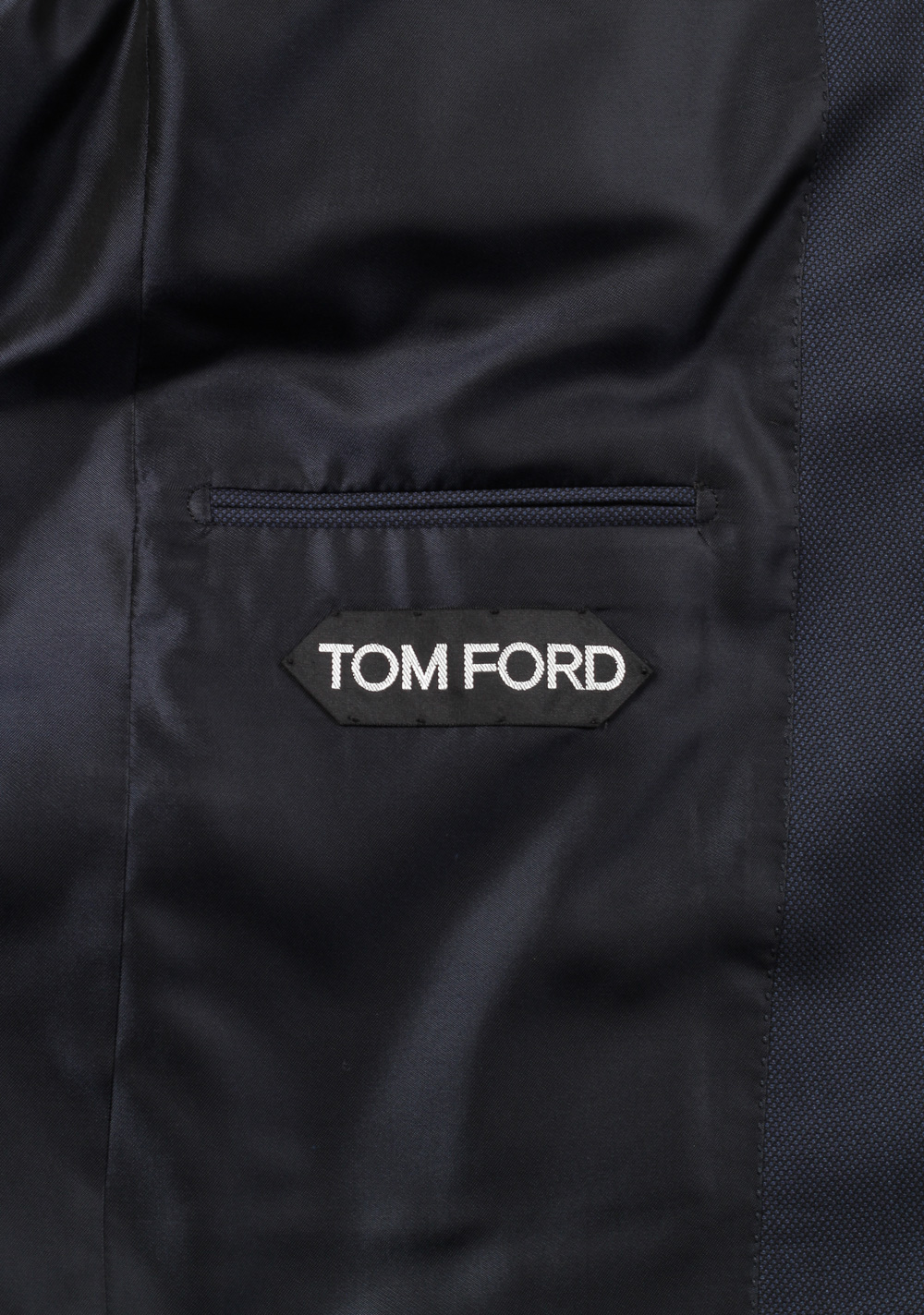 TOM FORD Windsor Birdseye Blue Suit Size 48 / 38R U.S. Wool Fit A ...