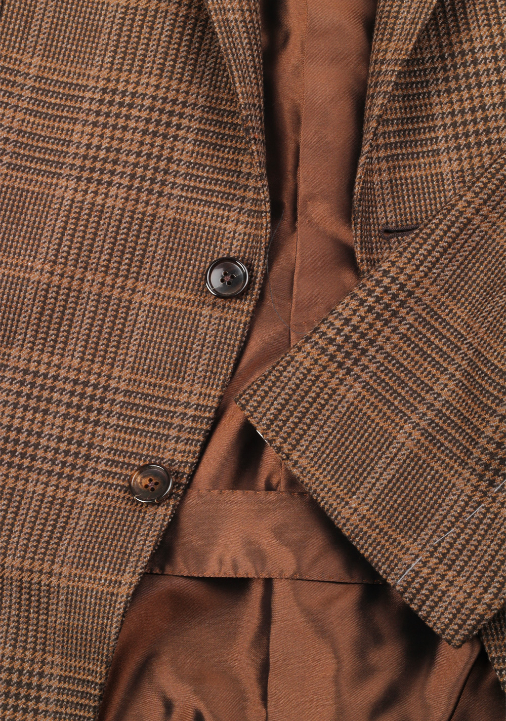 TOM FORD O’Connor Brown Checked Sport Coat Size 52 / 42R U.S. Wool Cashmere Silk Fit Y – image 4