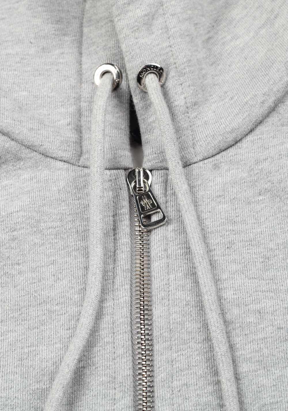 Moncler Gray Sweatshirt Hooded Sweater Size L / 52 / 42 U.S. Cotton | Costume Limité