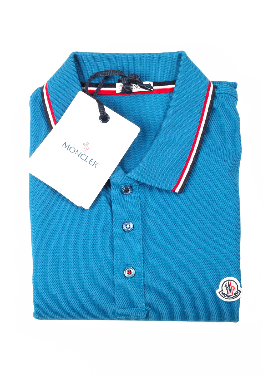 Moncler Long Sleeve Polo Shirt Size S / 36 U.S. Petrol | Costume Limité