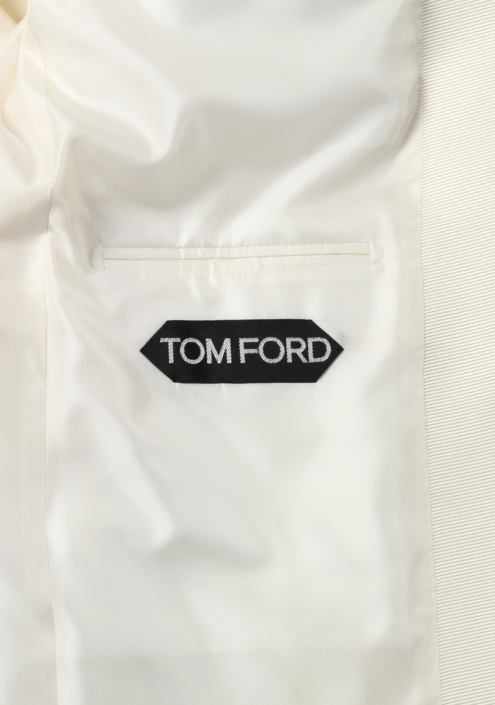 TOM FORD Windsor Off White Sport Coat Tuxedo Dinner Jacket Size 52L / 42L U.S. Fit A | Costume Limité