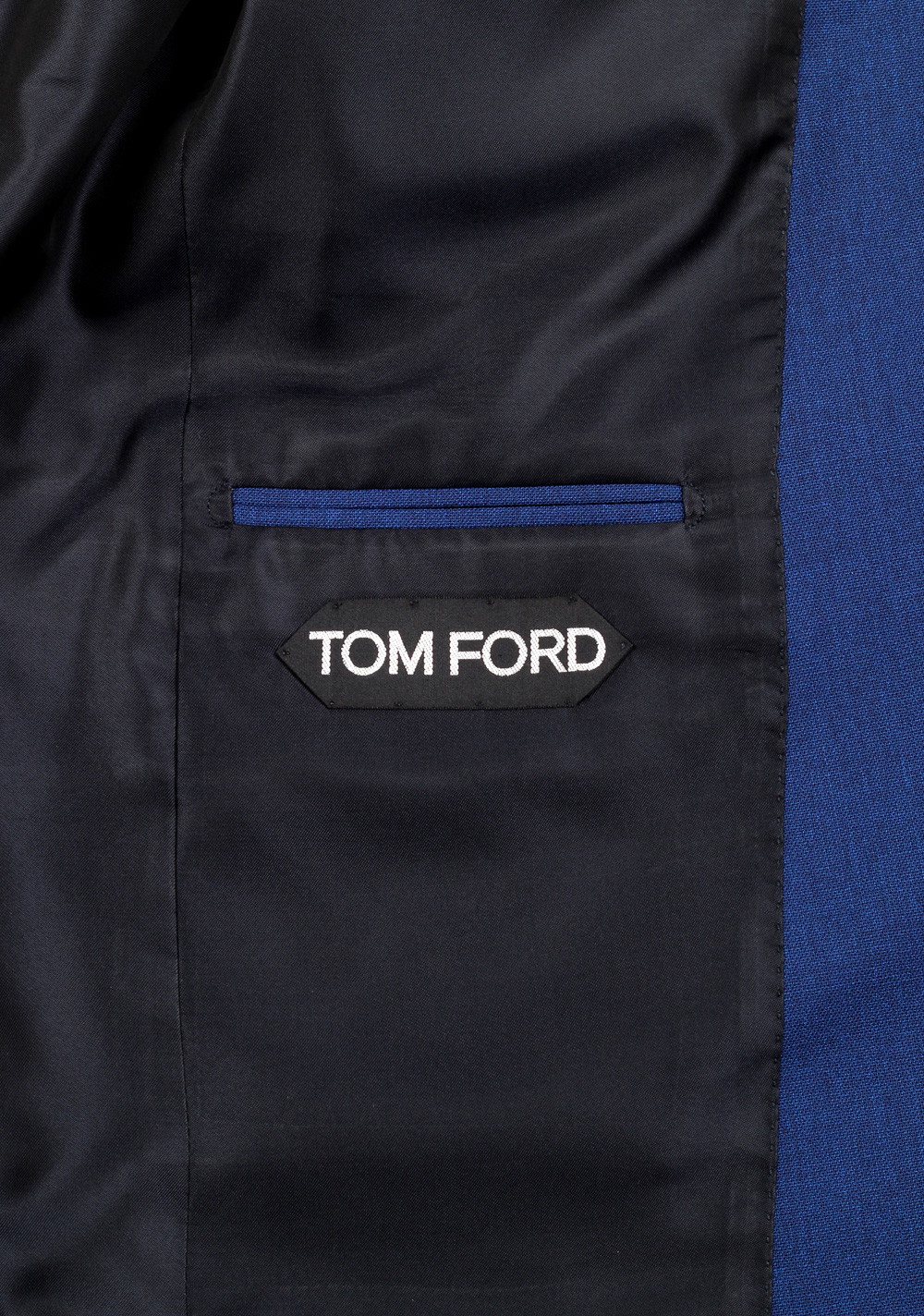 TOM FORD Windsor Royal Blue 3 Piece Suit Size 54 / 44R U.S. Wool Fit A | Costume Limité