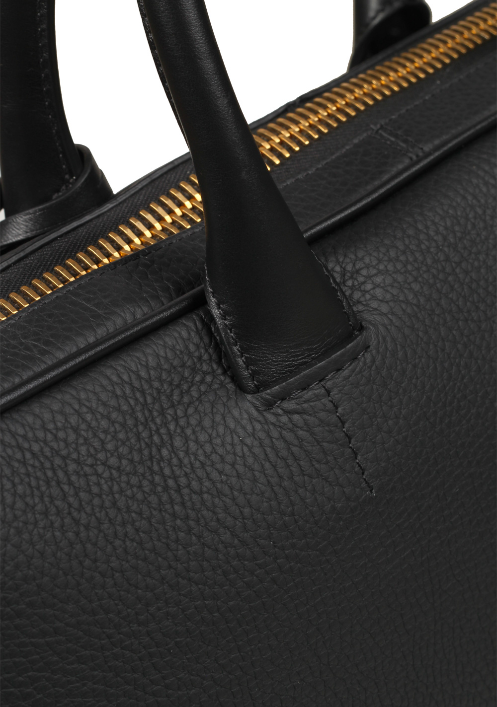 TOM FORD Zip Briefcase With Shoulder Strap Black | Costume Limité