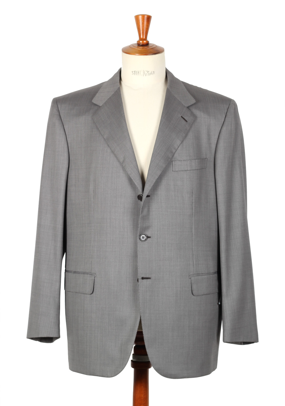 Brioni Suit Size 56 / 46R U.S. Wool Silk | Costume Limité
