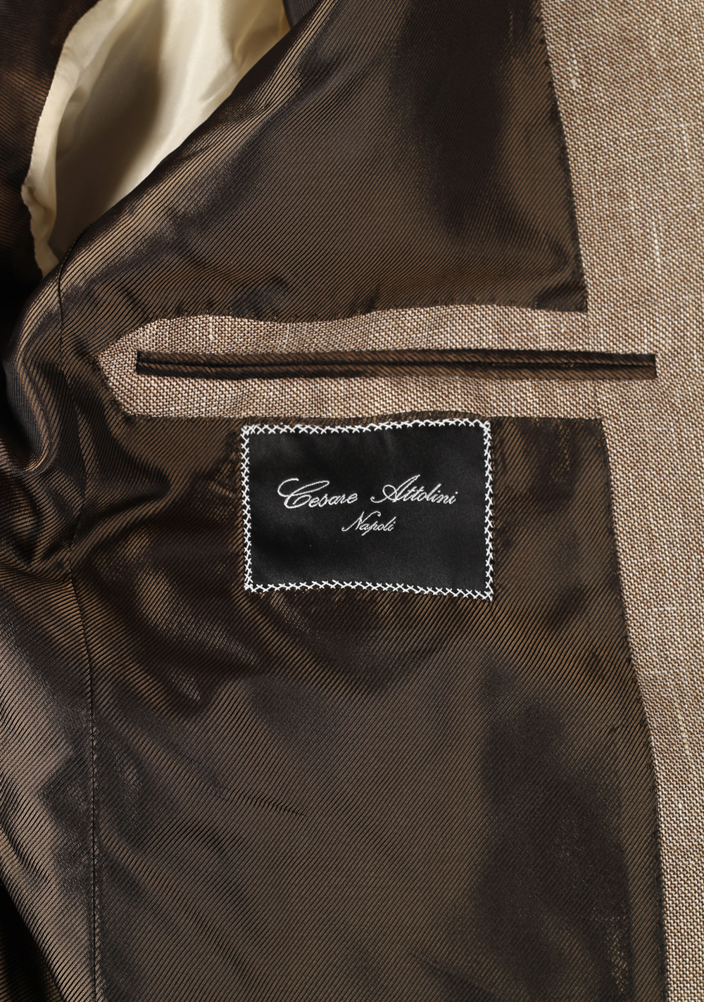 Attolini Sport Coat Size 56 / 46R U.S.  Silk Linen | Costume Limité