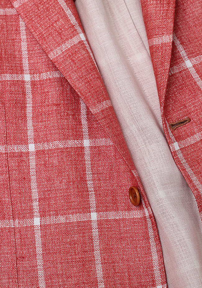Kiton Sport Coat Size 50 / 40R U.S. Cashmere Linen | Costume Limité