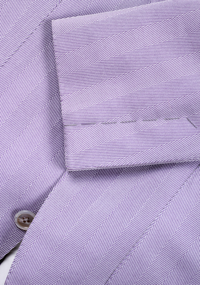 TOM FORD Lilac Sport Coat Size 48 / 38R Cotton Silk Base A | Costume Limité