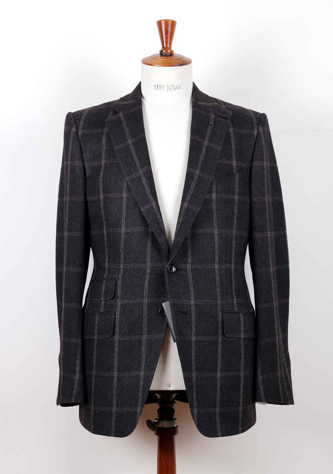TOM FORD Sport Coat Size 52 / 42R Wool Silk Hunting Jacket | Costume Limité