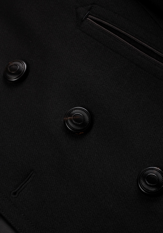 Tom Ford black peacoat - AW 2014 / 2015 | size 42 | Styleforum