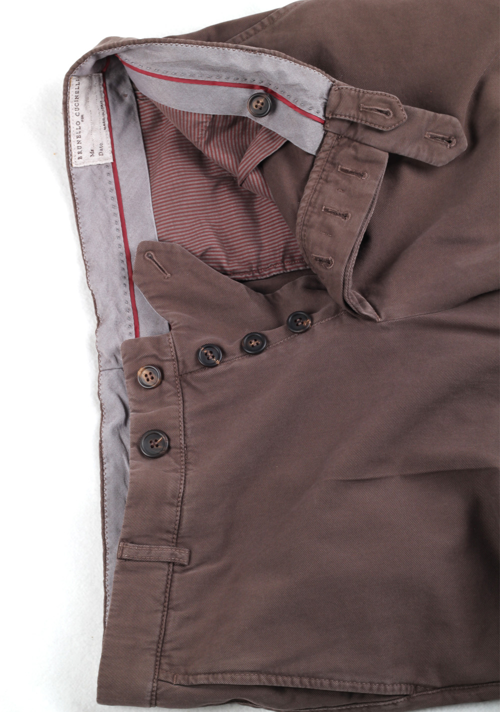 Brunello Cucinelli Cotton Trousers Size 54 / 38 U.S. | Costume Limité